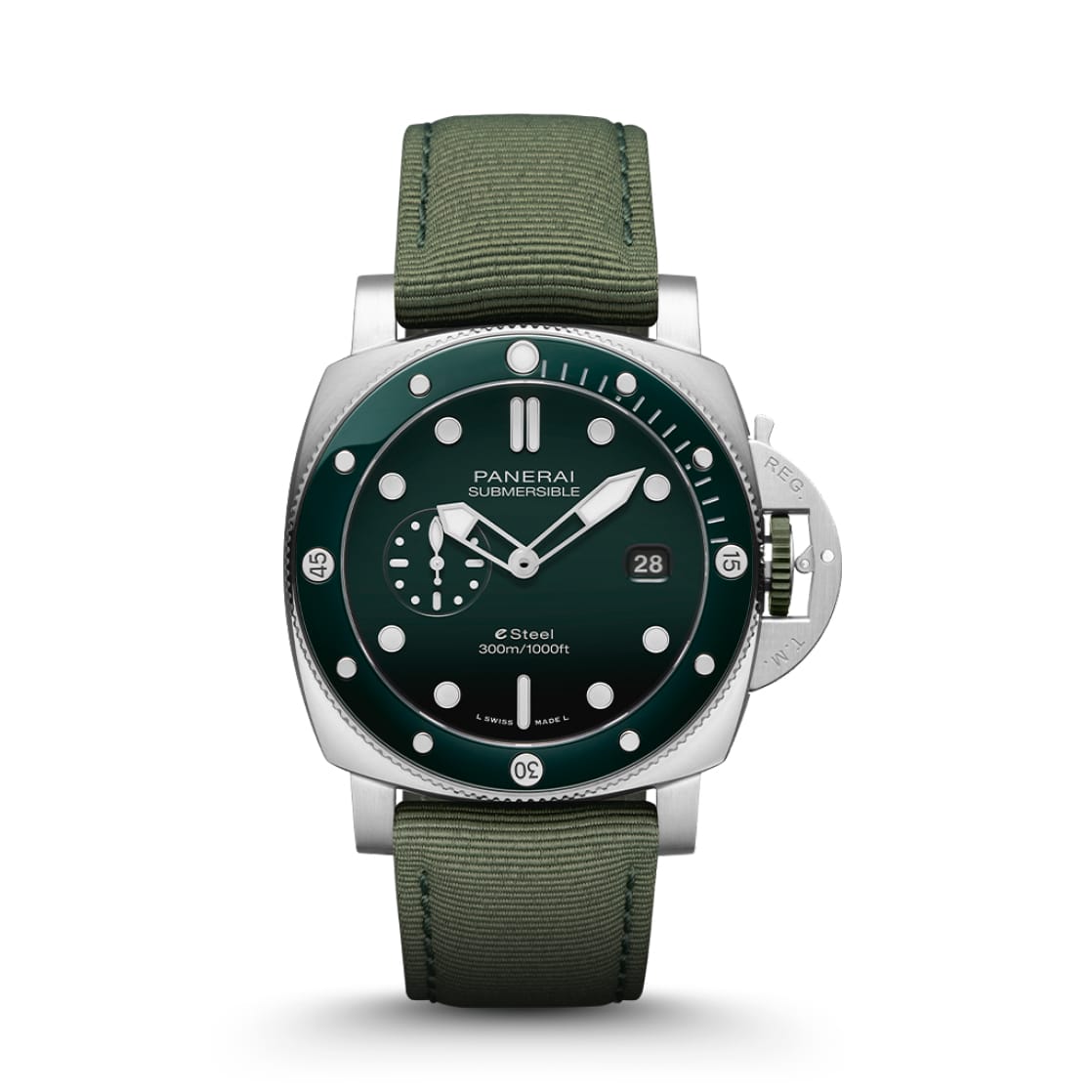 Replica Watches Panerai Submersible QuarantaQuattro Verde Smeraldo 44mm PAM01287(1:1 replica)