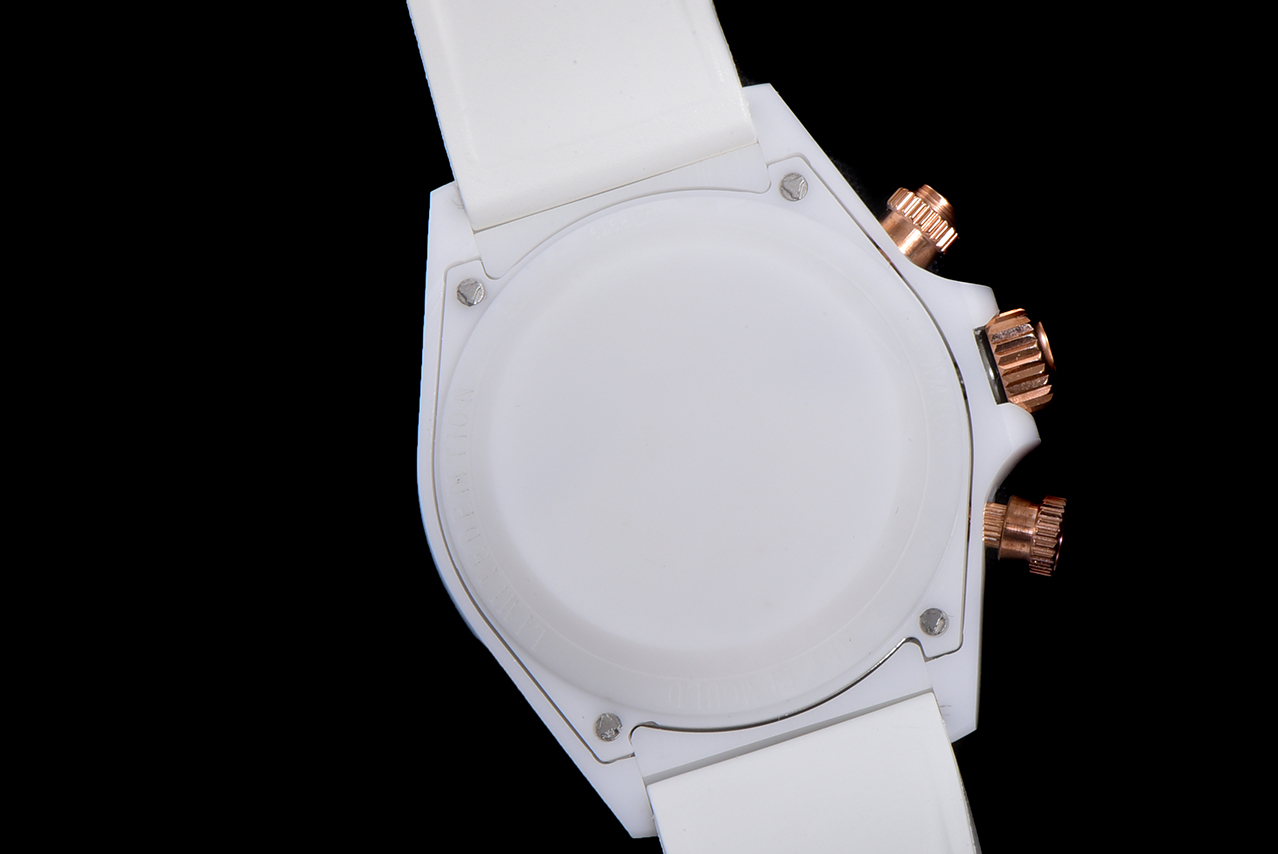 Rolex Daytona-AET x ROLEX x Picasso Crossover-Charles the Great-White(1:1 replica)