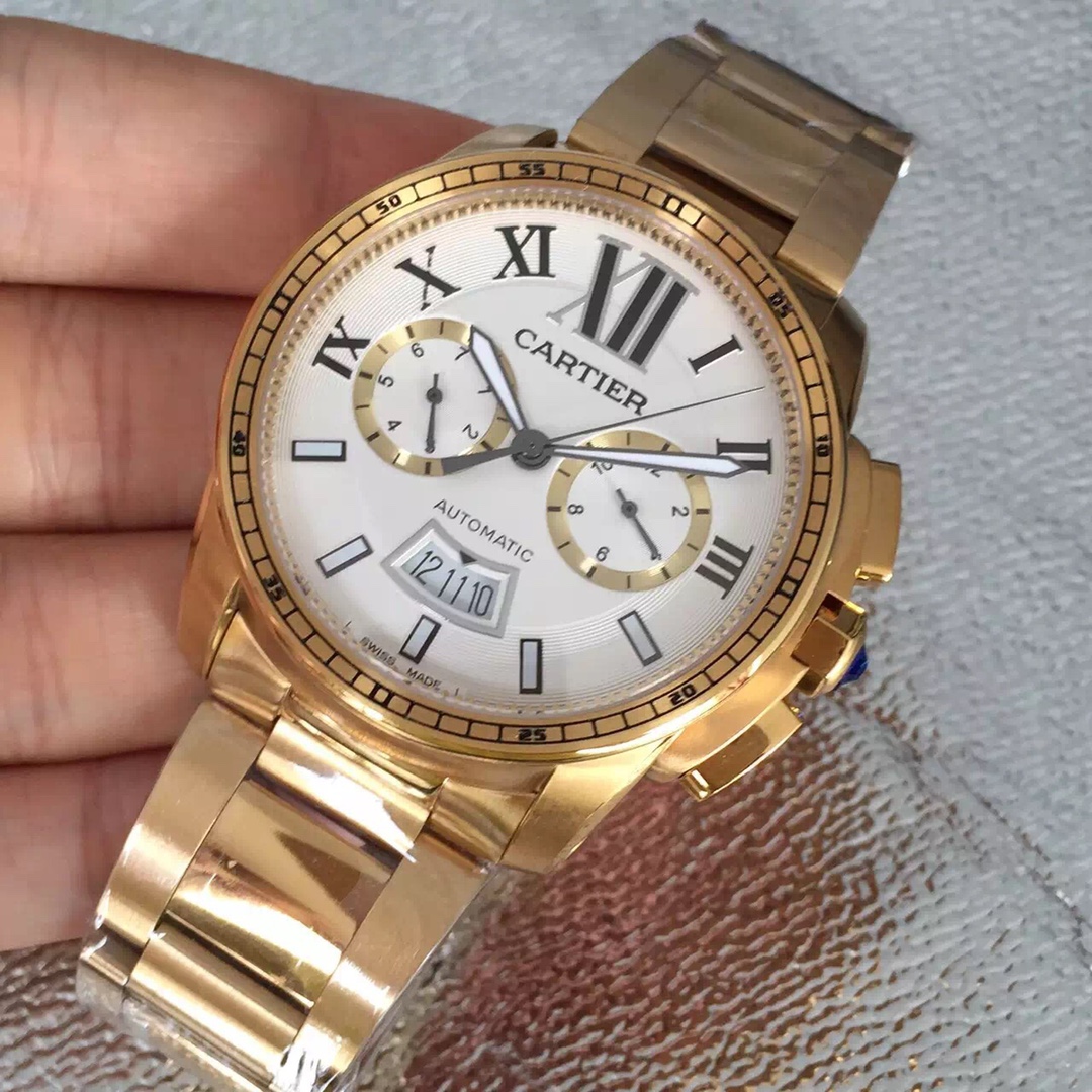 Cartier Calibre Chronograph Men's Watch(1:1 replica)