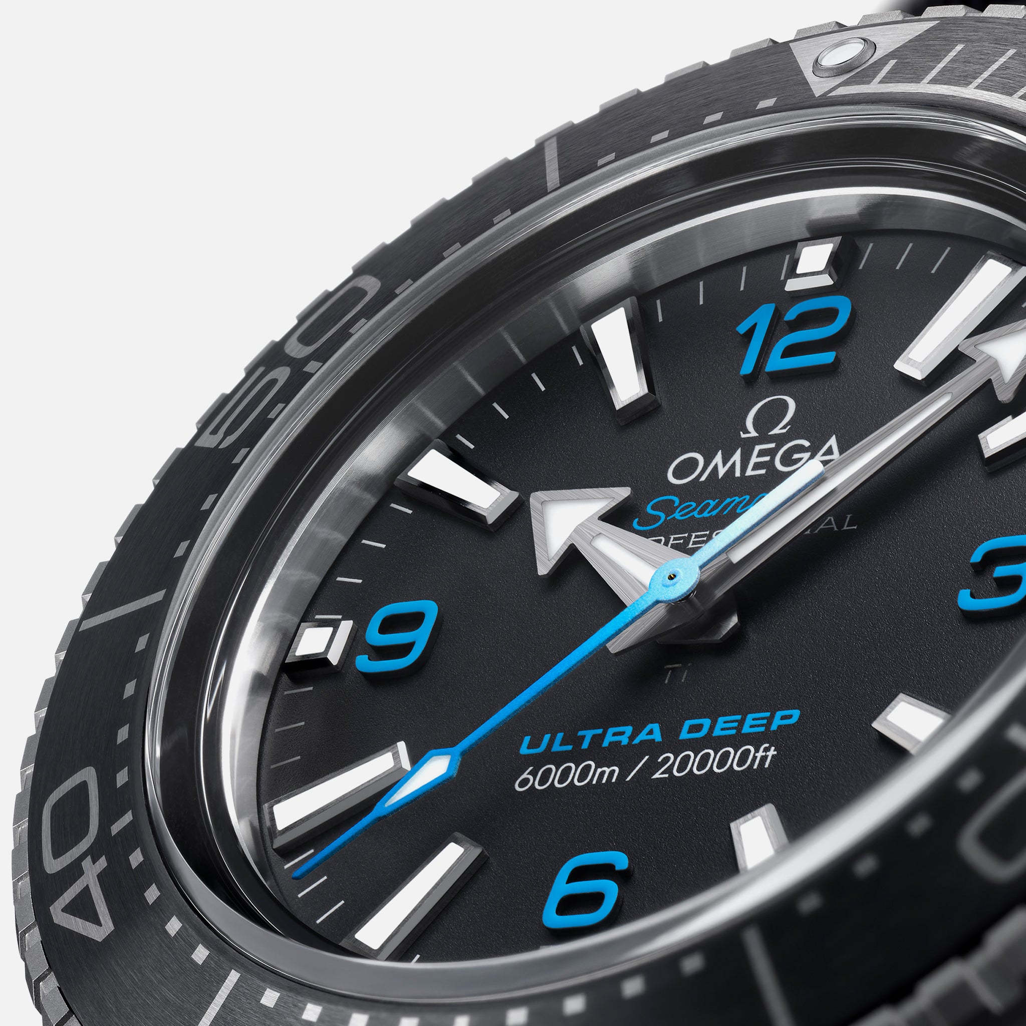 Seamaster Planet Ocean Ultra Deep Professional 6000M Co-Axial Master Chronometer 45.5mm Titanium(1:1 replica)