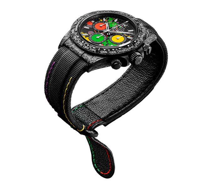 ROLEX Diw Daytona carbon motley 40mm oyster black(1:1 replica)
