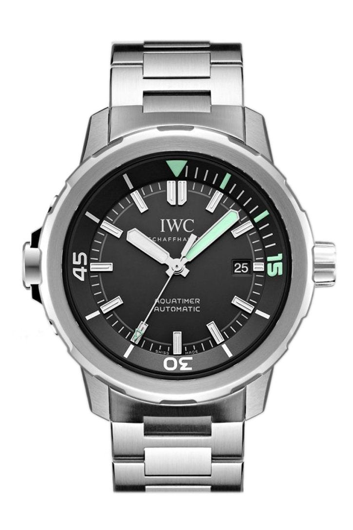 IWC Aquatimer Black Dial Stainless Steel 42mm Men's Watch IW329002(1:1 replica)