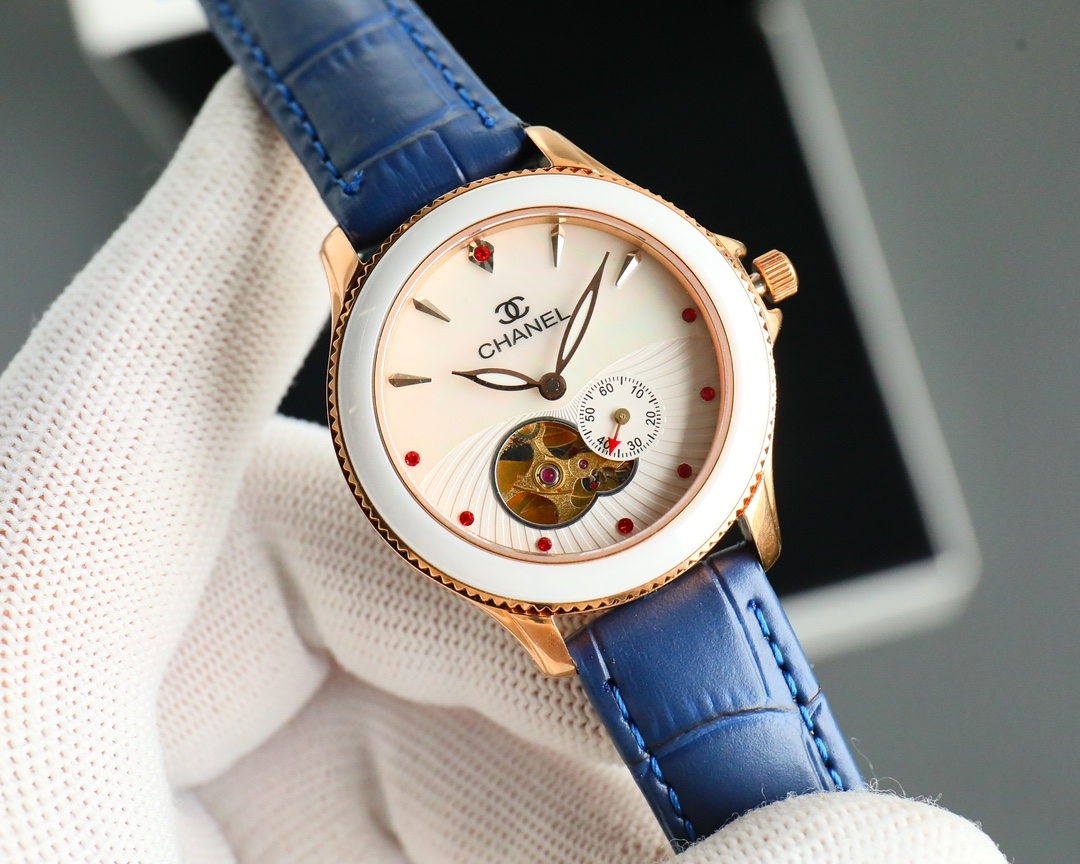 CHANEL🌸🌸🌸🌸 Crafted Jewellery Precision Ceramic Bracelet Diameter 35mm - 1(1:1 replica)