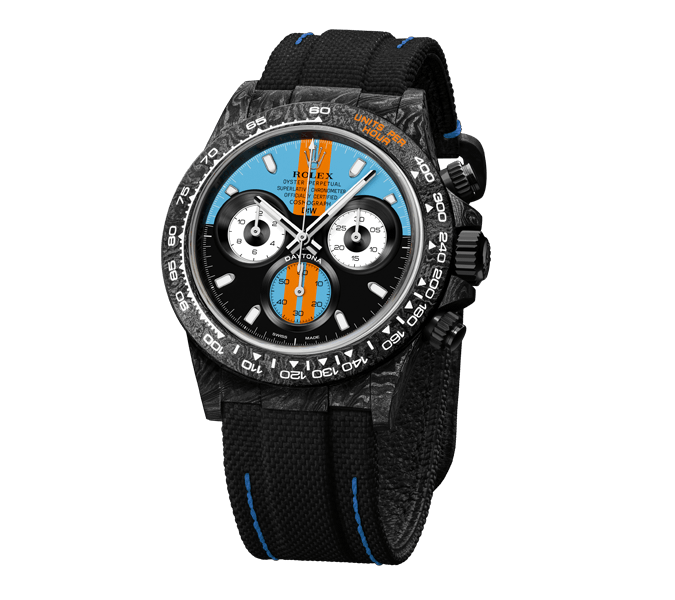 ROLEX Diw Daytona gt blue 40mm oyster black(1:1 replica)