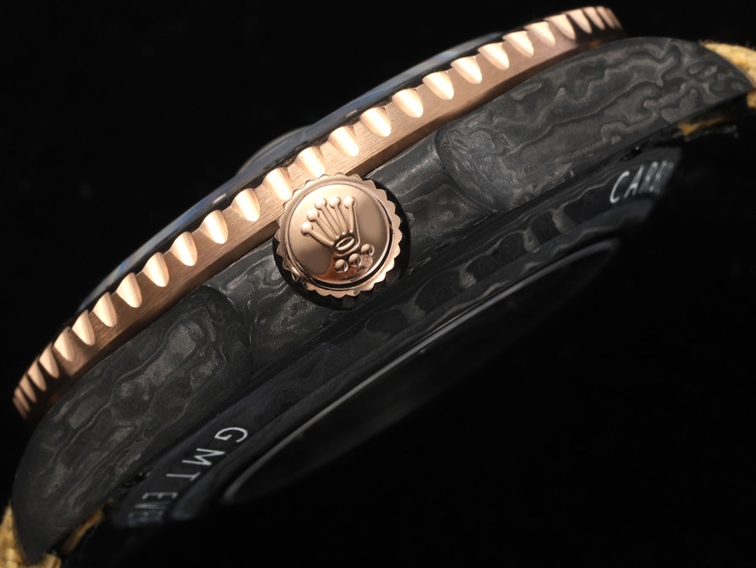 Diw New Rolex Ultra Limited Edition GMT-MASTER II-Carbon Fiber-Yellow(1:1 replica)