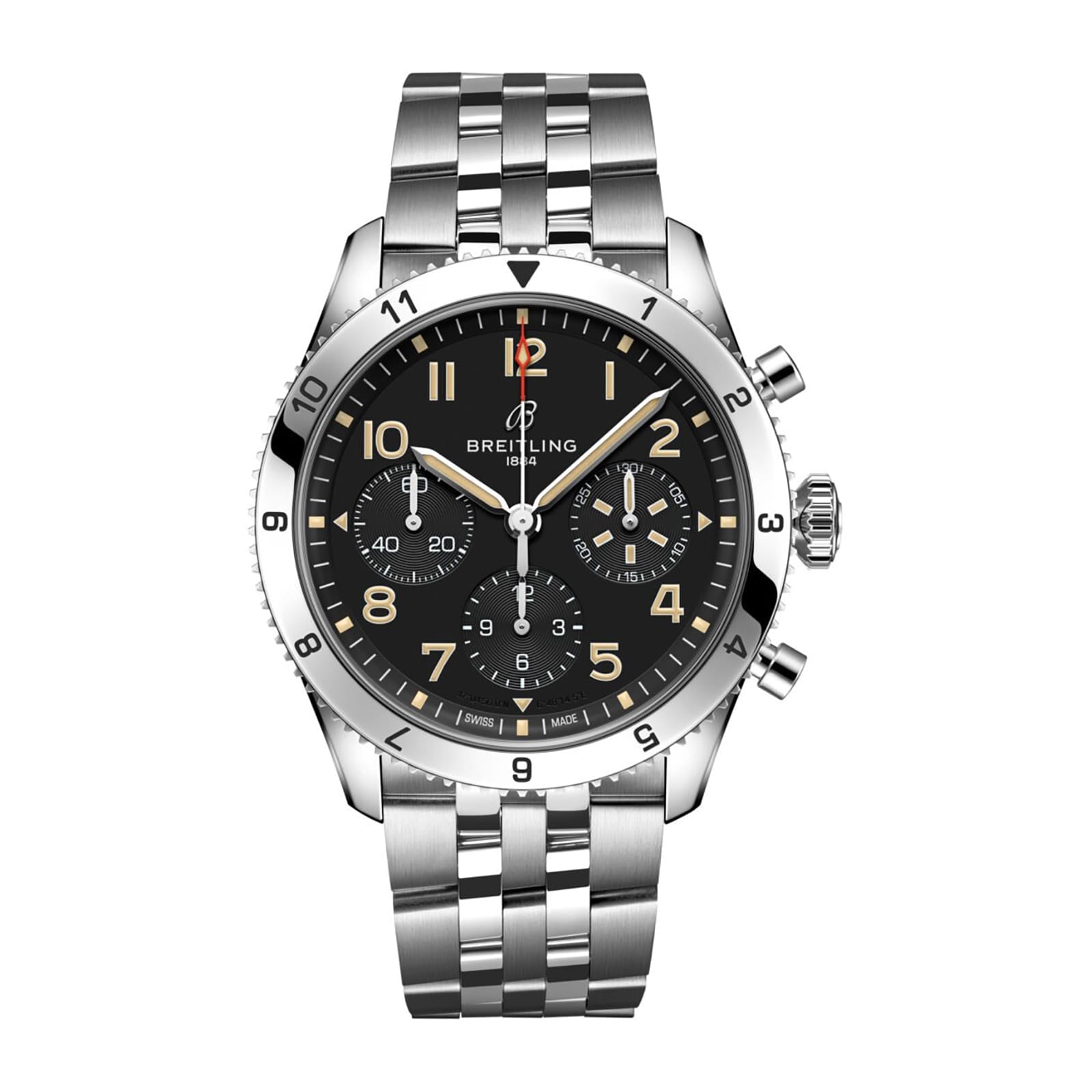 Fake Breitling Replica Watches Classic AVI Chronograph 42 P-51 Mustang(1:1 replica)