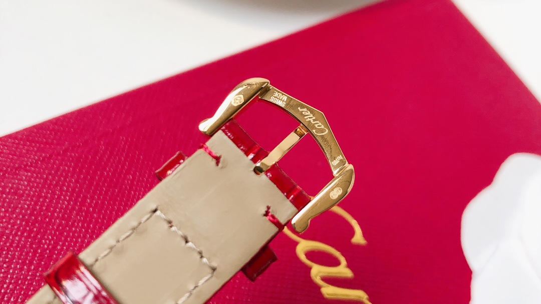 Santos Demoisell Santos Collection - Stainless Steel Mini Model Red(1:1 replica)