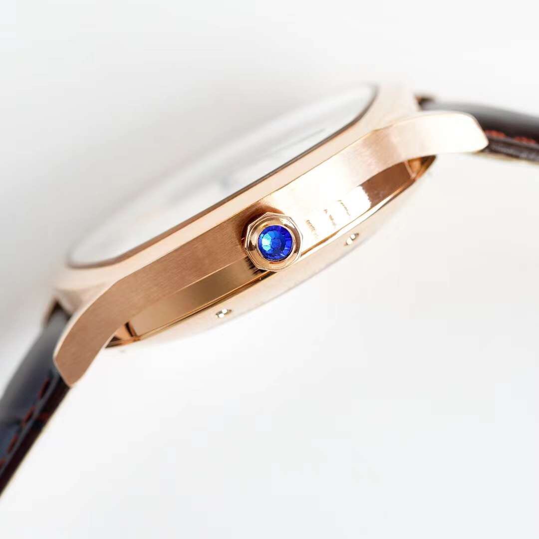 Cartier - Drive de Cartier White Gold - 40mm Smooth(1:1 replica)