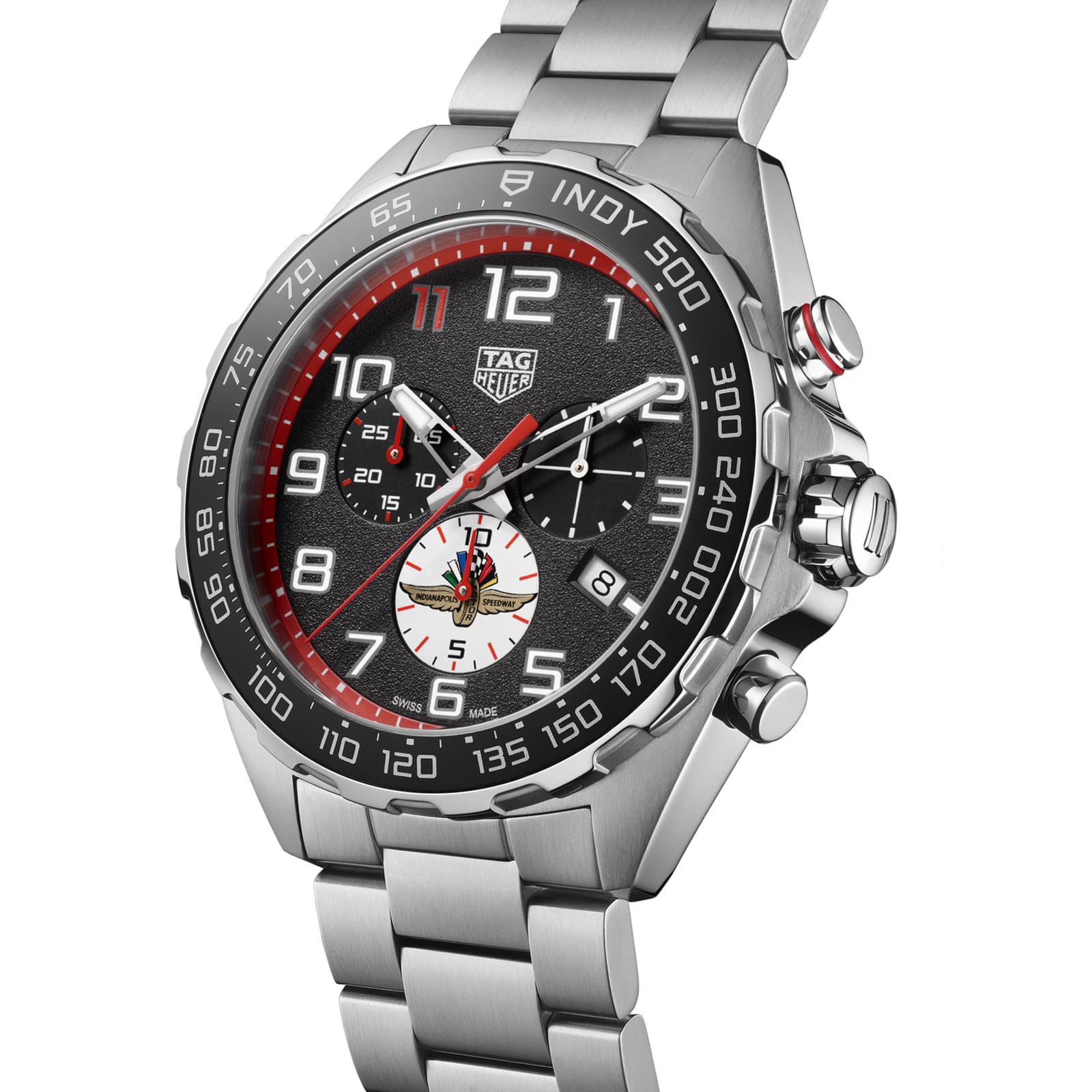 TAG Heuer Replica Watch Formula 1 Chronograph X Indy 500 Quartz 43 mm Steel(1:1 replica)