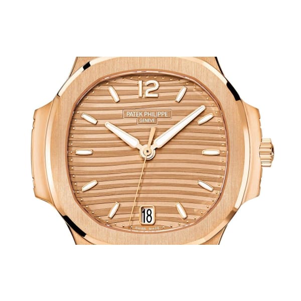 Patek Philippe Nautilus Rose Gold 7118-1R-010 with Golden Brown Opaline dial(1:1 replica)