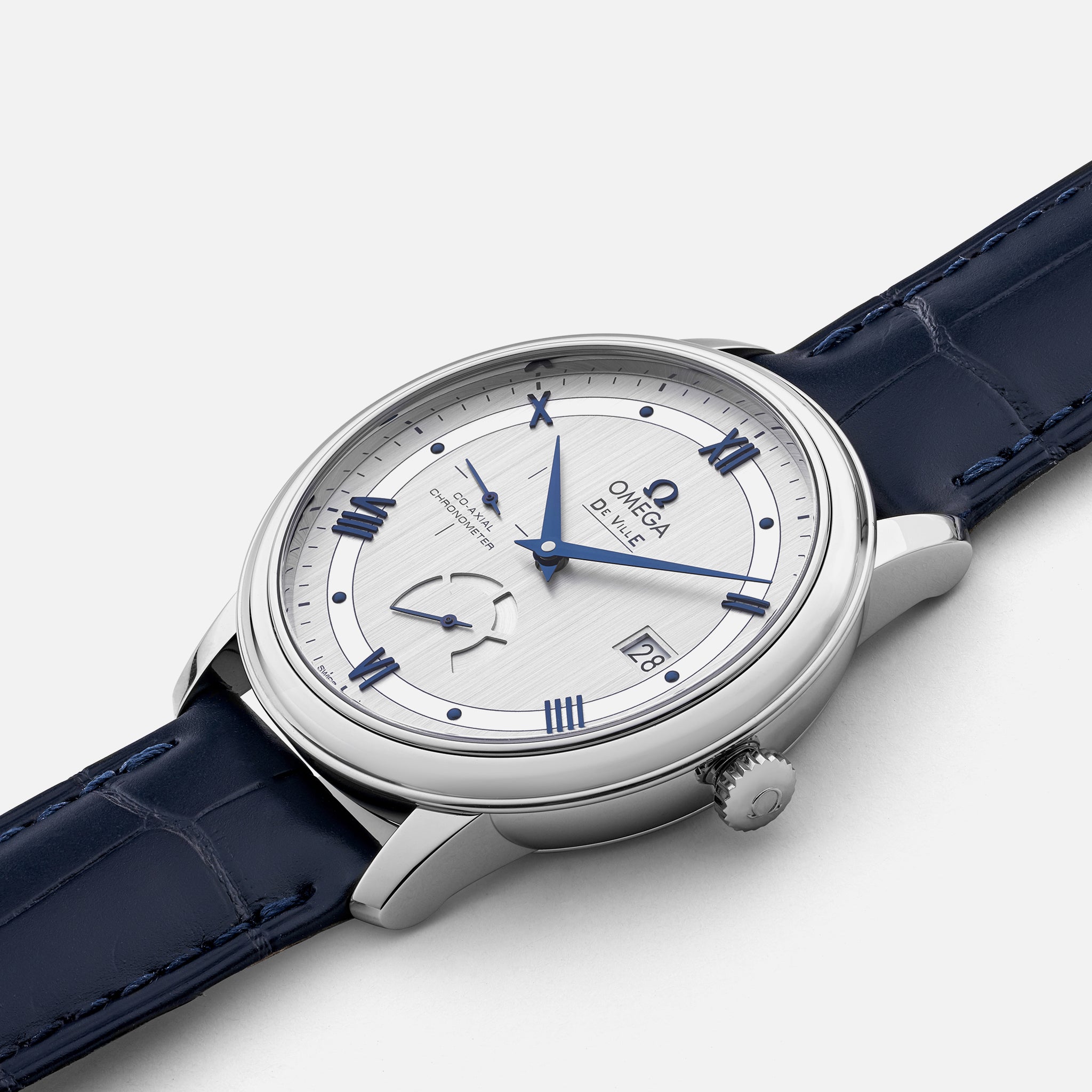 De Ville Prestige Co-Axial Power Reserve 39.5mm On Strap(1:1 replica)