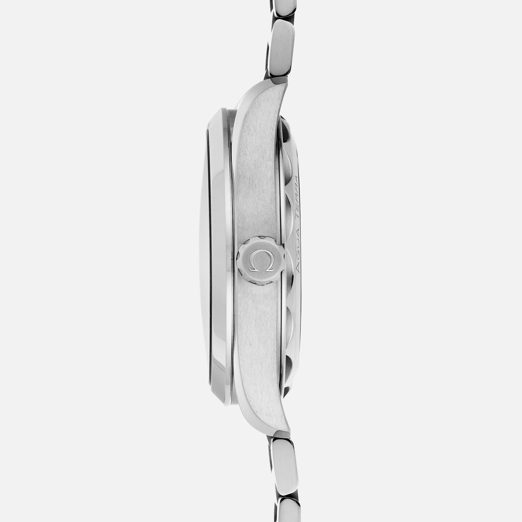 Seamaster Aqua Terra 150M Co-Axial Master Chronometer 41mm White Dial With Orange Accents On Bracelet(1:1 replica)