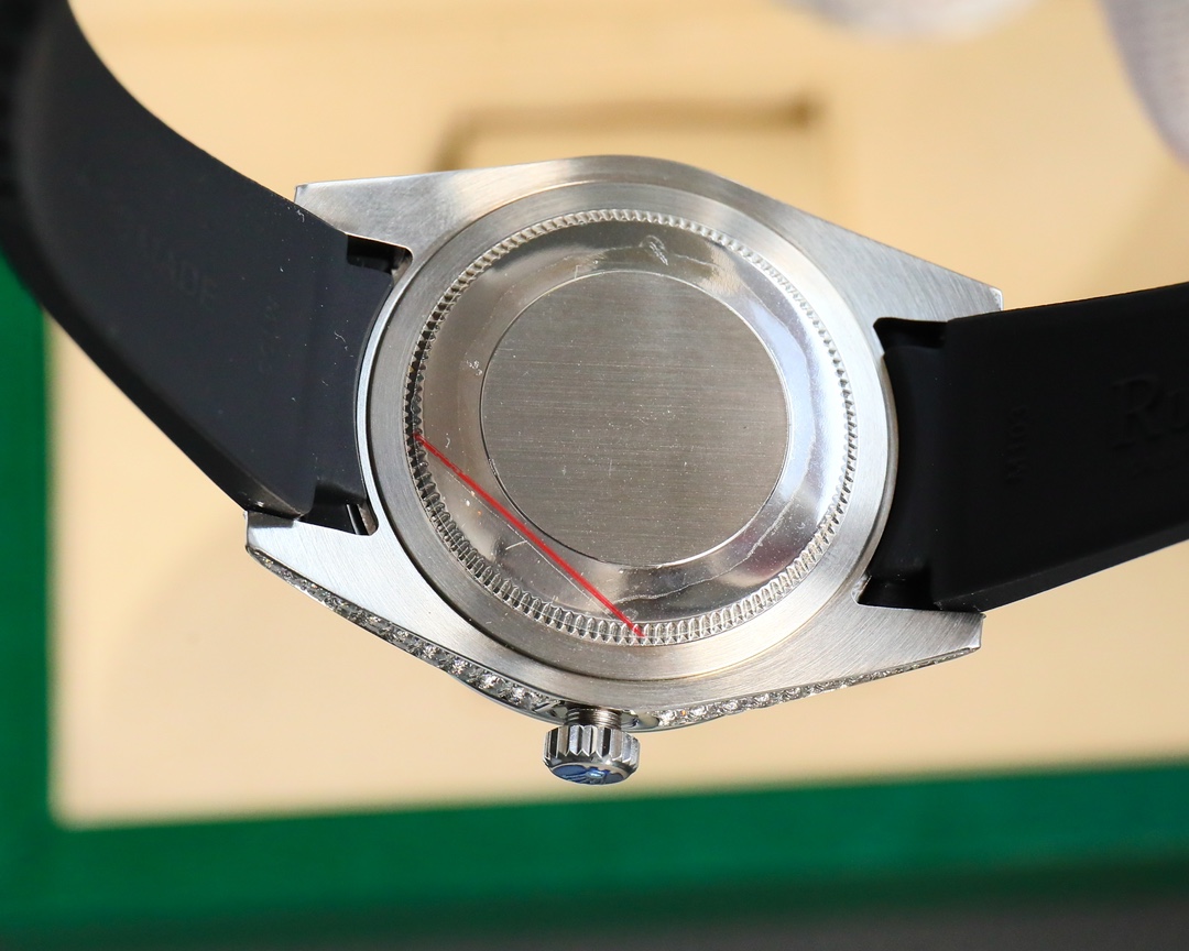 Rolex Logbook Full Luxury-Roman Diamond Dial-18k Nano-Technology 41MM-White(1:1 replica)