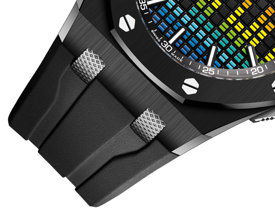 Audemars Piguet Royal Oak Offshore Selfwinding Music Edition Black Ref. 15600CE.OO.A002CA.01(1:1 replica)