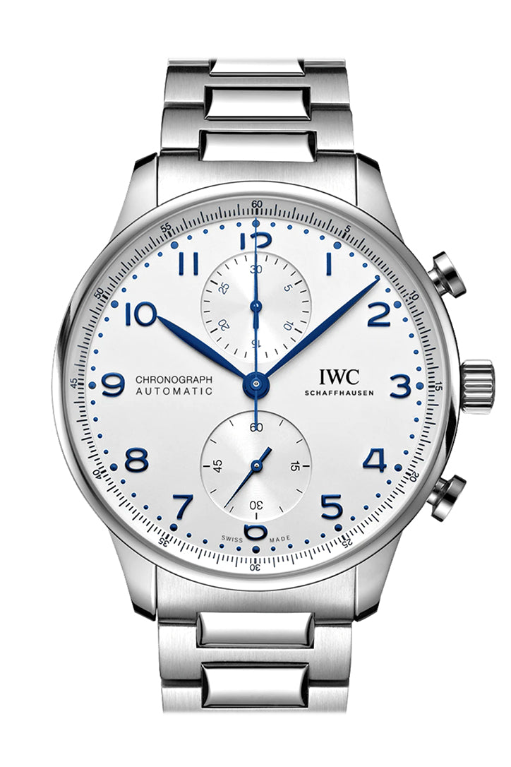 IWC Portuguese Silver Dial Stainless steel Watch IW371617(1:1 replica)