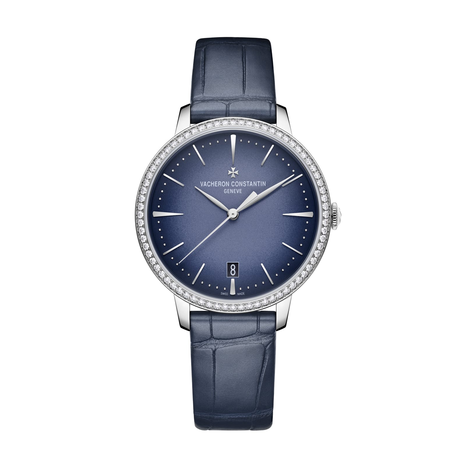 Replica Watches Fake Vacheron Constantin Patrimony self-winding 36.5 MM WHITE GOLD(1:1 replica)