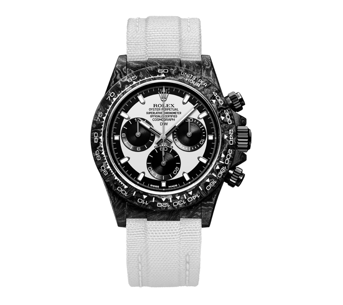 ROLEX Diw Daytona carbon cream 40mm oyster black(1:1 replica)