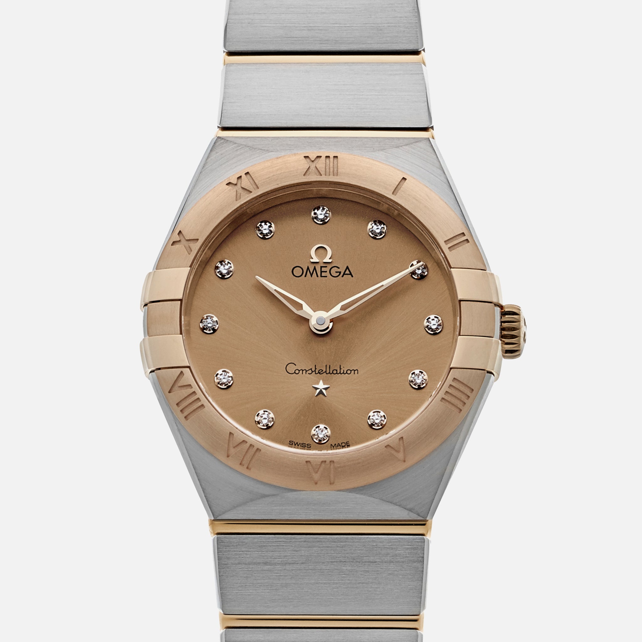 Constellation Quartz 28mm Two-Tone With Diamonds(1:1 replica)