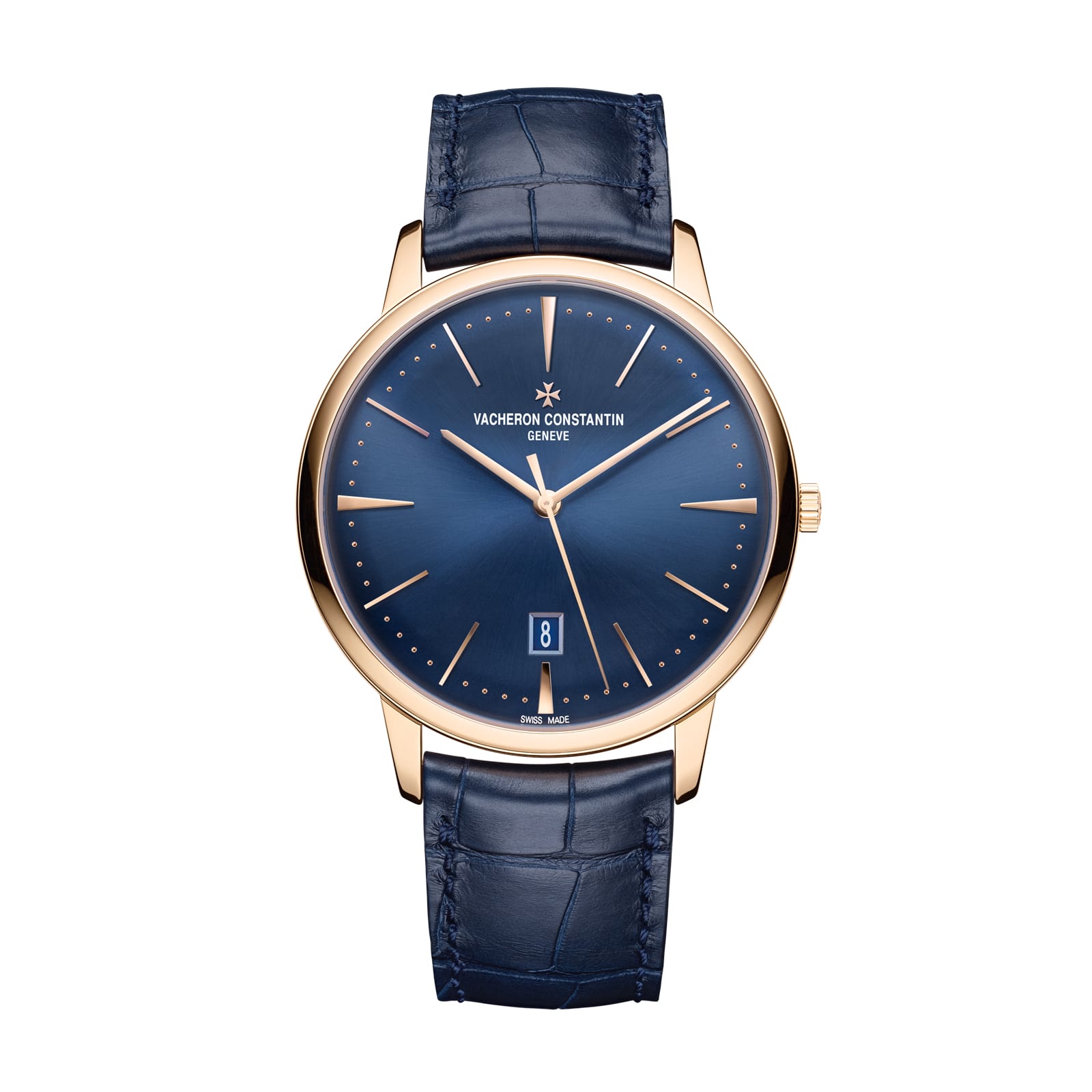 Replica Watches Fake Vacheron Constantin Patrimony self-winding 40 MM PINK GOLD(1:1 replica)