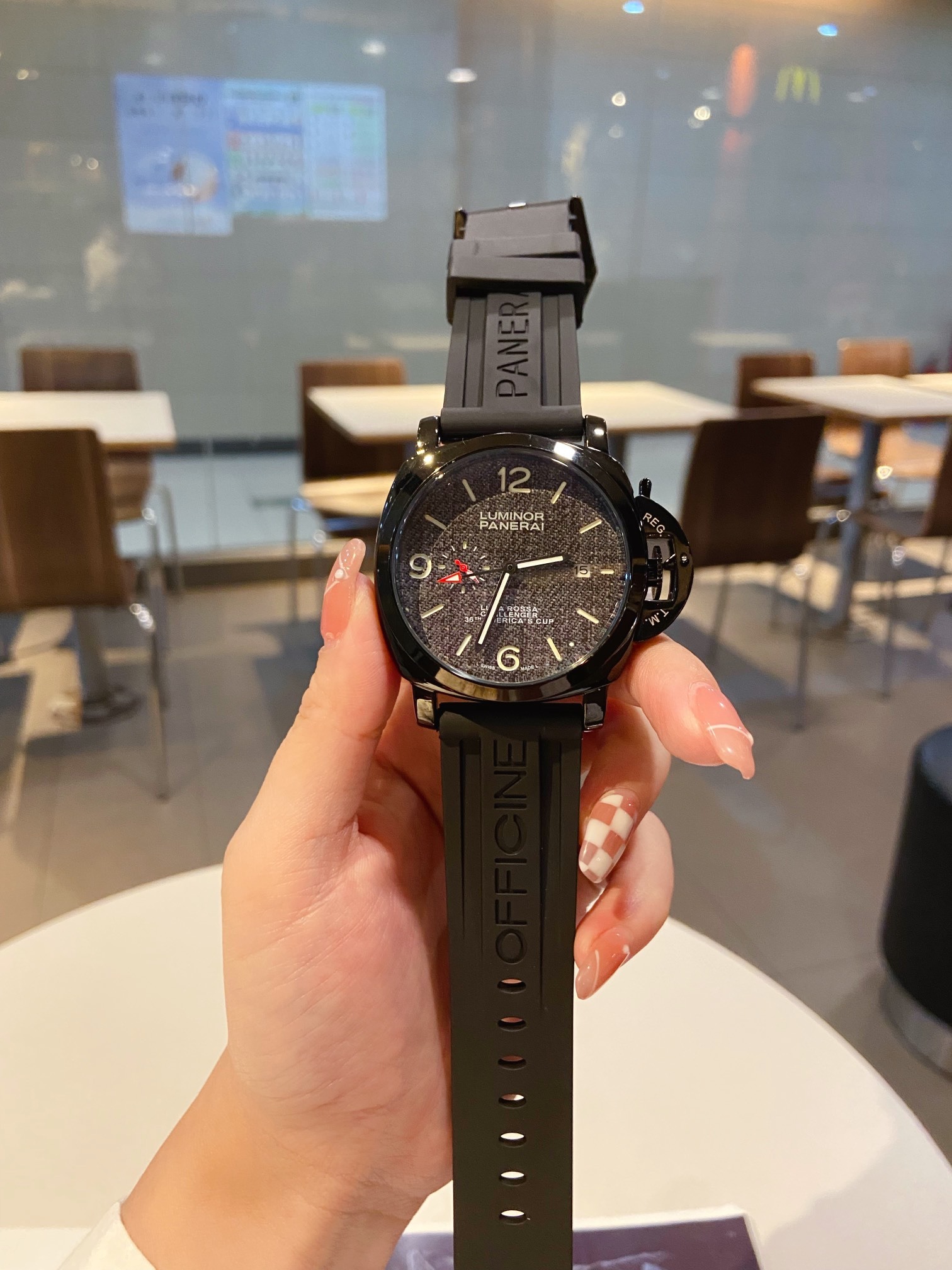 Panerai Luminor Luna Rossa GMT Titanium PAM01036(1:1 replica)