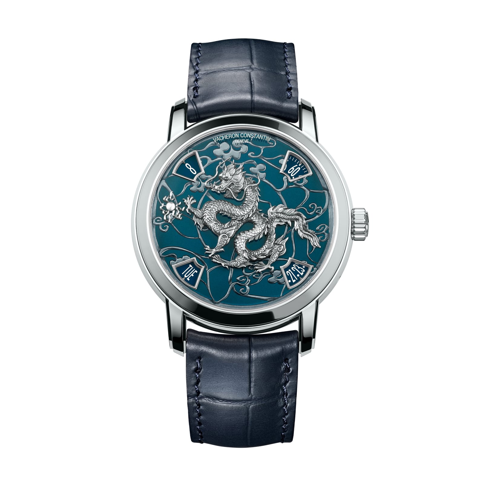 Replica Watches Fake Vacheron Constantin Metiers d'Art The legend of the Chinese zodiac – Year of the dragon Limited edition 40 MM PLATINUM(1:1 replica)
