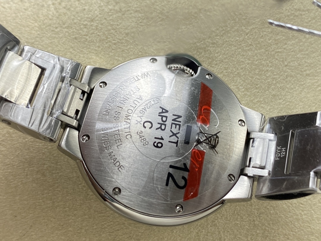 Ballon Bleu de fake cartier watch 33 mm mechanical movement with automatic winding-3KF(1:1 replica)