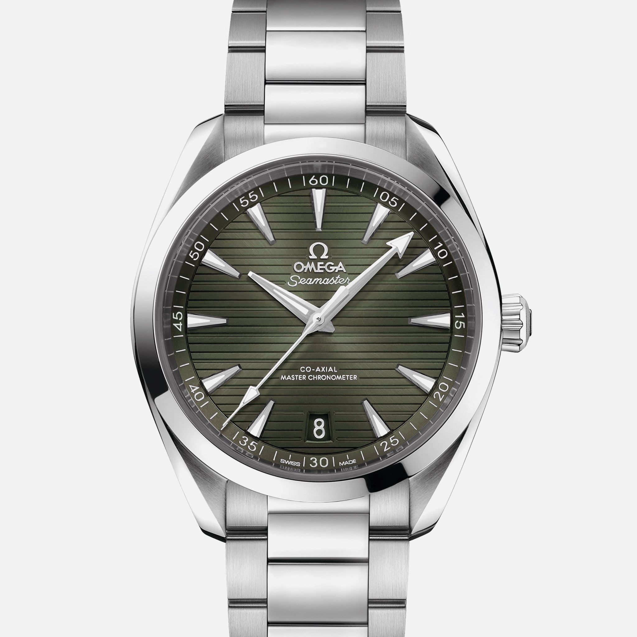 Seamaster Aqua Terra 150M Co-Axial Master Chronometer 41mm Green Dial On Bracelet(1:1 replica)