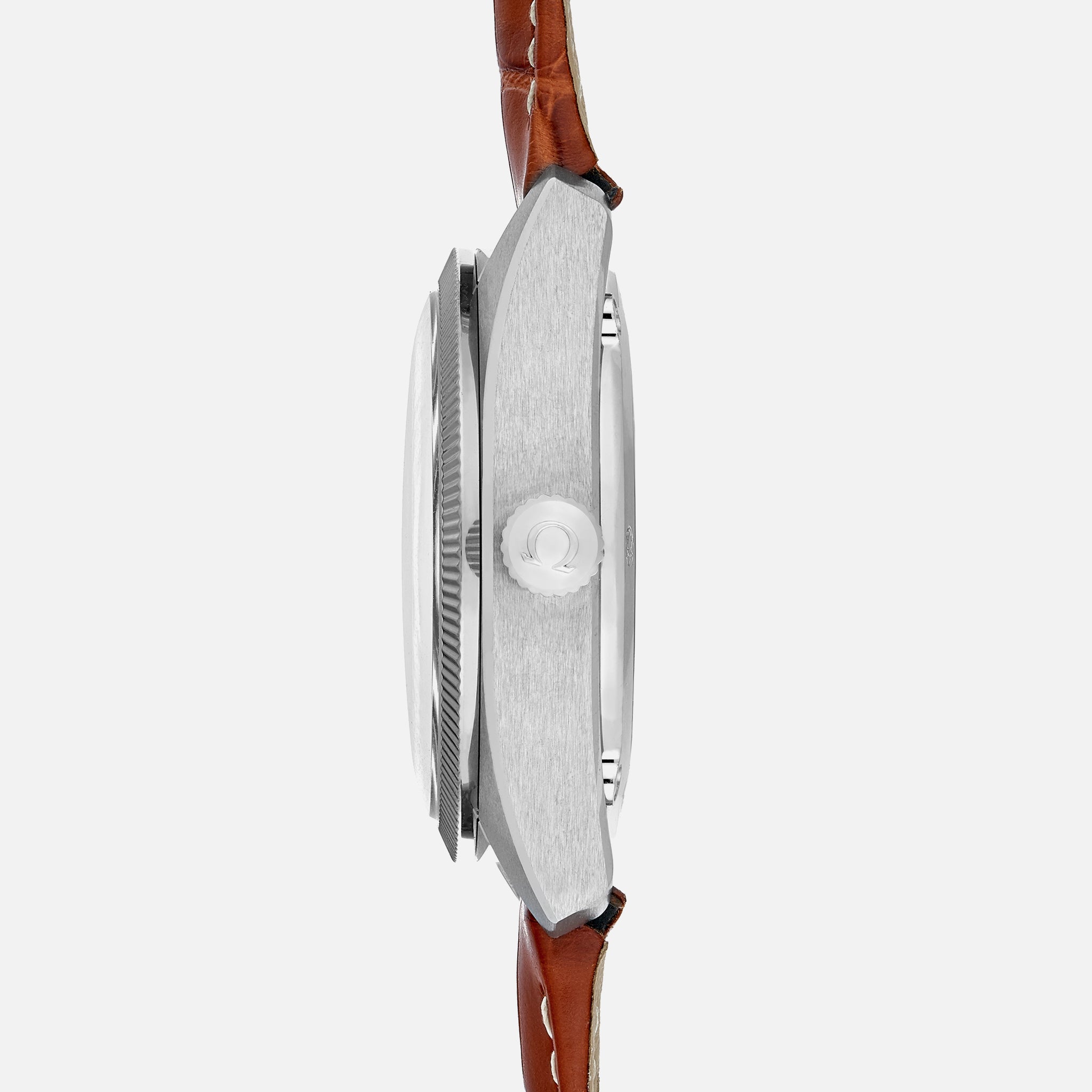 Constellation Globemaster Co-Axial Master Chronometer Annual Calendar 41mm White Dial On Leather Strap(1:1 replica)
