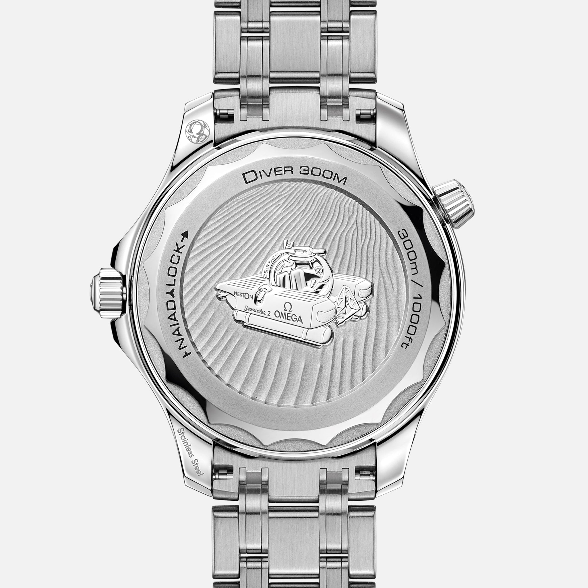 Seamaster Diver 300M Co-Axial Master Chronometer 42mm Nekton Edition On Bracelet(1:1 replica)