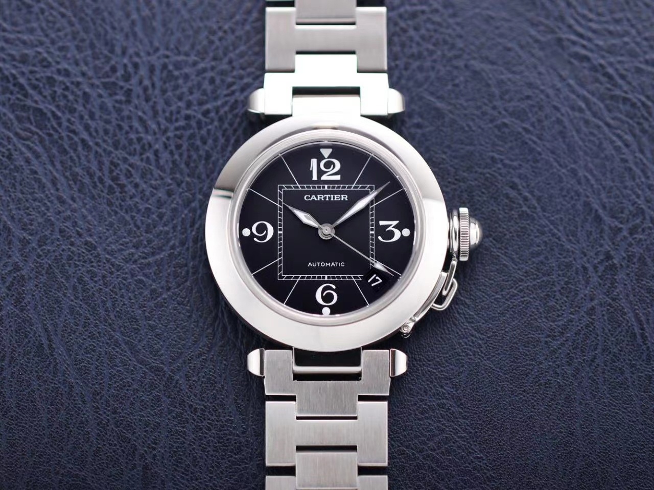 Cartier Pasha W31074M7 Ladies Automatic - Black(1:1 replica)
