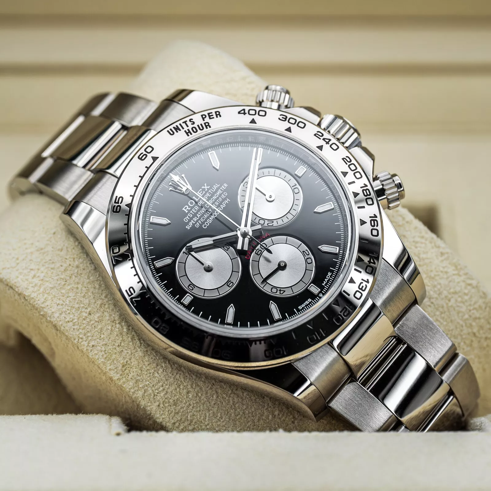 Rolex Cosmograph Daytona 40mm, 18k White Gold, Ref# 126509-0001(1:1 replica)
