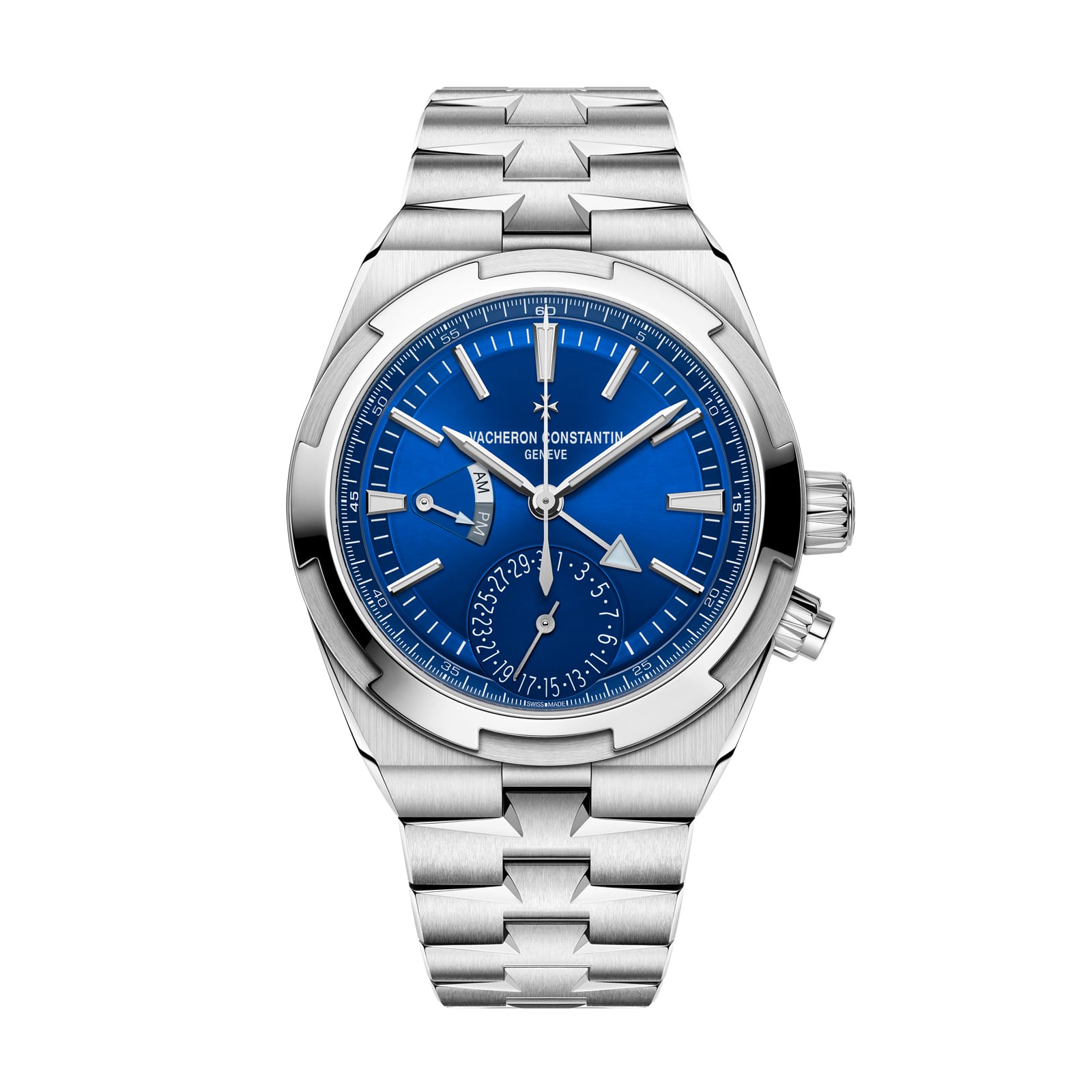 Replica Watches Fake Vacheron Constantin Overseas dual time Boutique Exclusive 41 MM STEEL(1:1 replica)