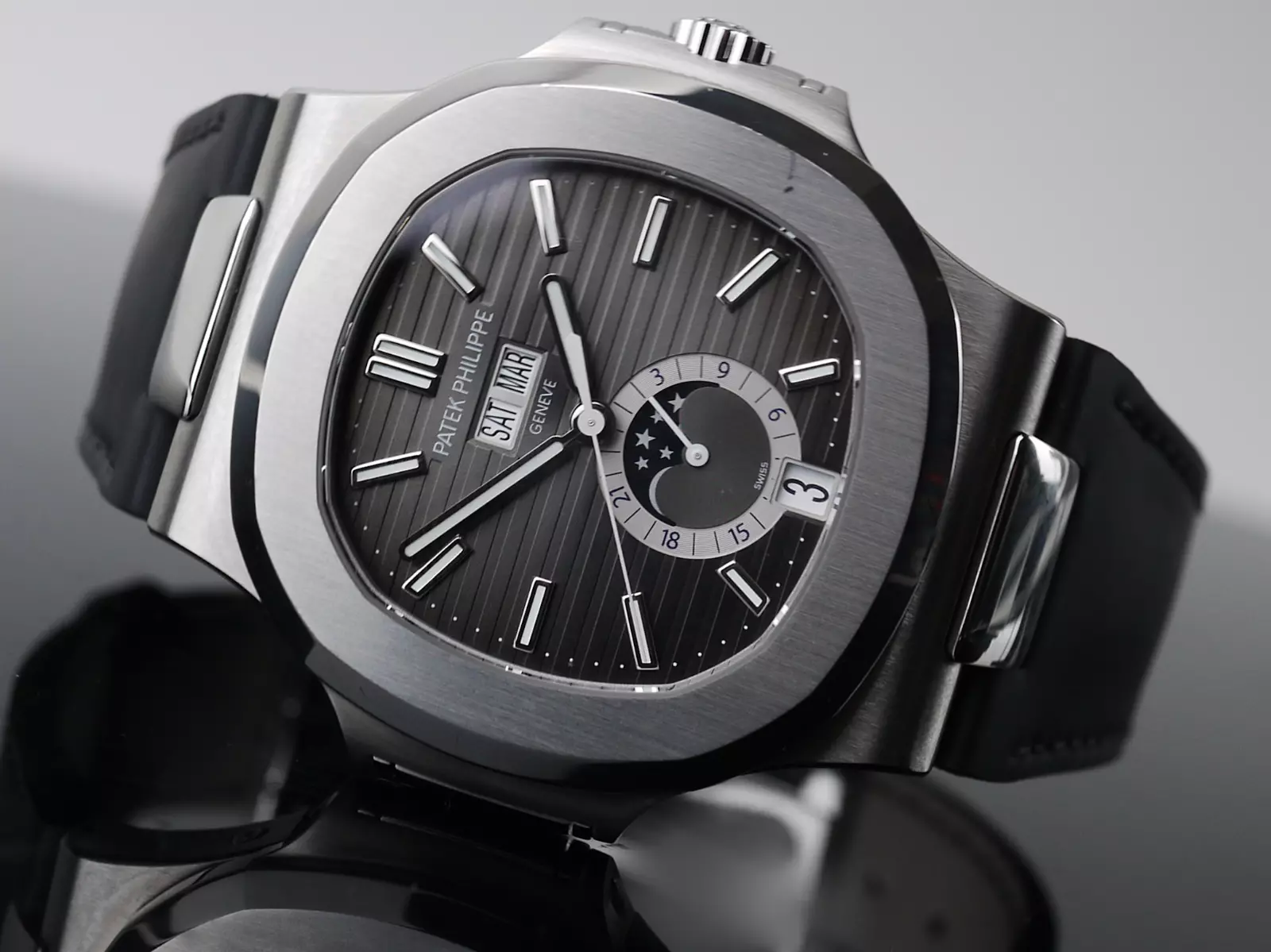 Patek Philippe - Rubber B strap for Nautilus 5726A SS(1:1 replica)