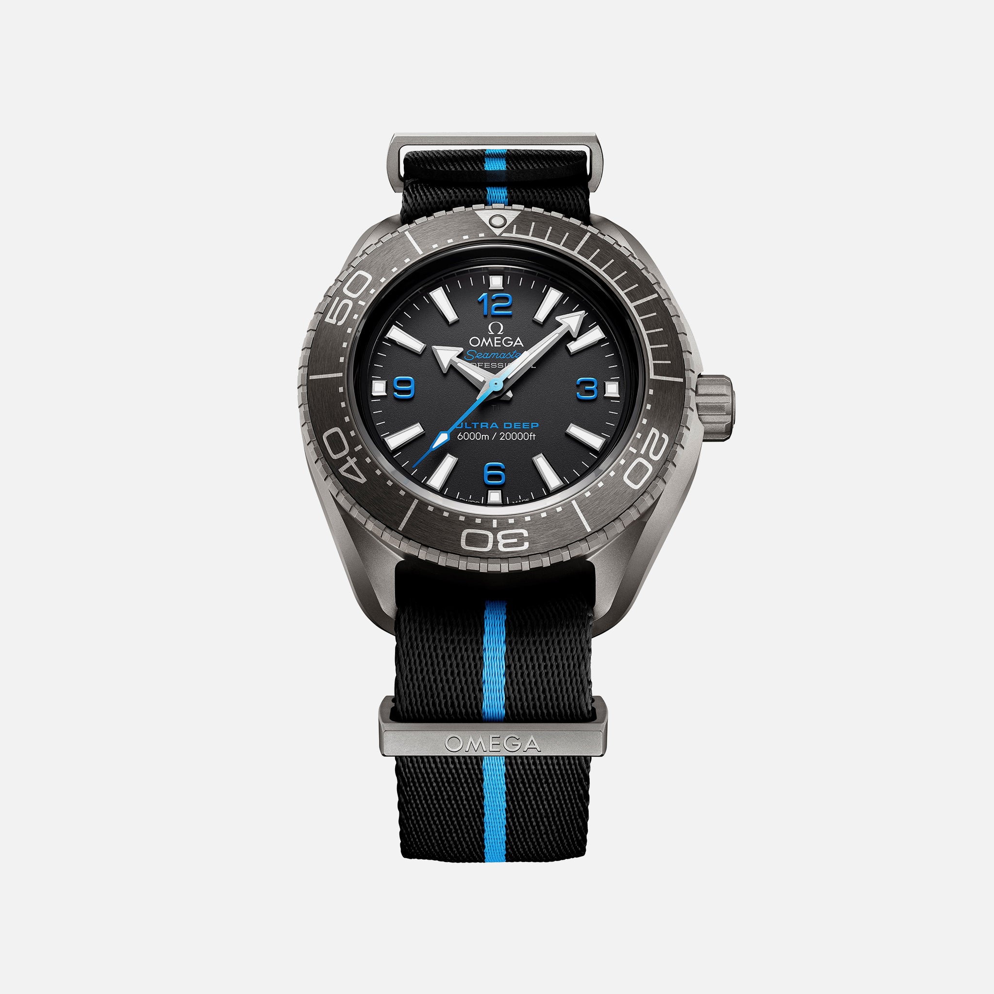 Seamaster Planet Ocean Ultra Deep Professional 6000M Co-Axial Master Chronometer 45.5mm Titanium(1:1 replica)