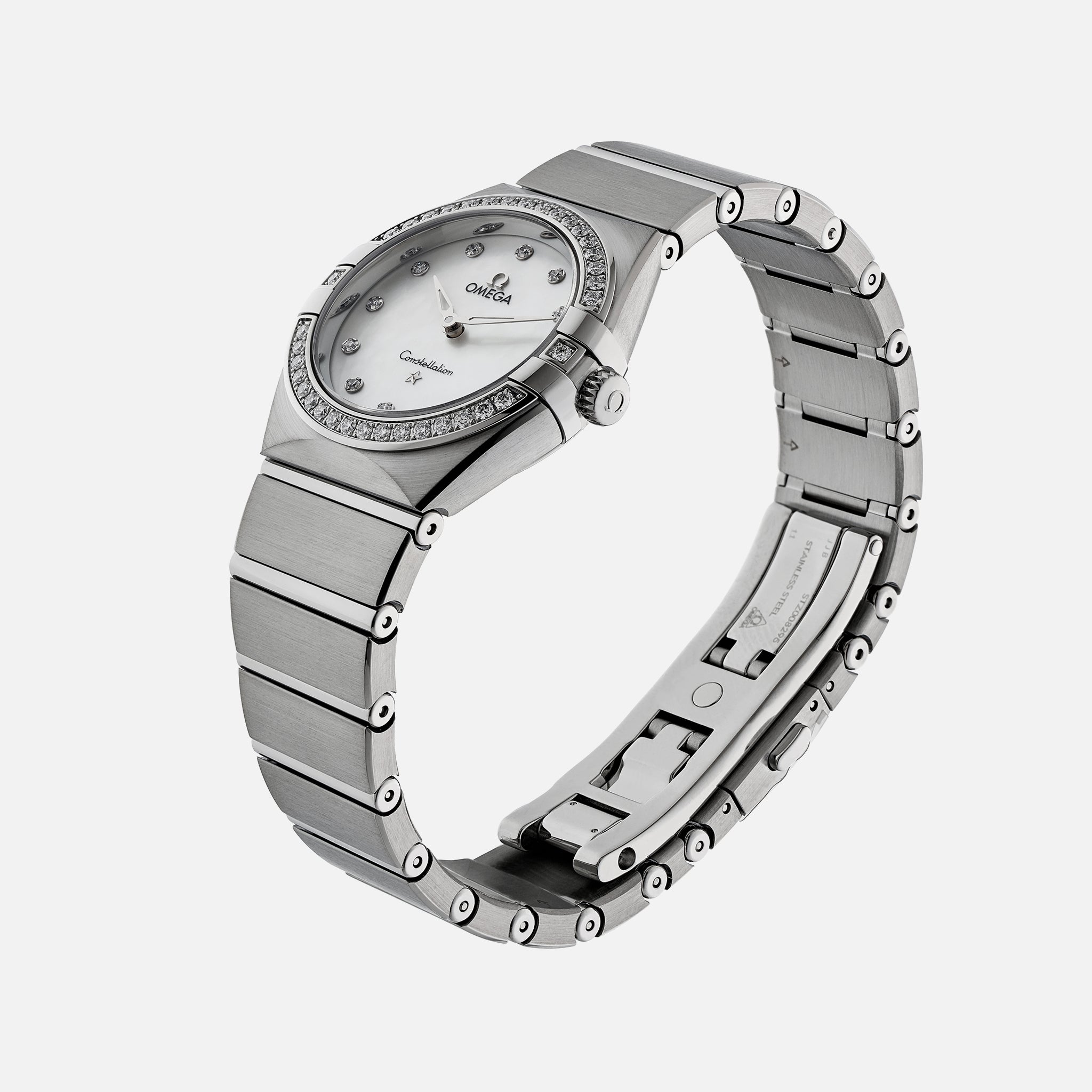 Constellation Quartz 28mm Stainless Steel With Diamonds(1:1 replica)