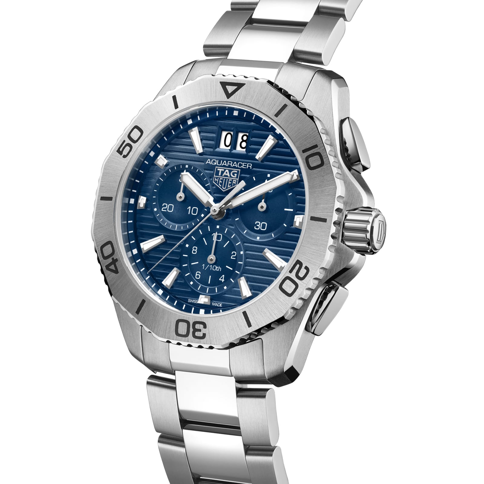 TAG Heuer Replica Watch Aquaracer Professional 200 Chronograph Quartz 40 mm Steel(1:1 replica)
