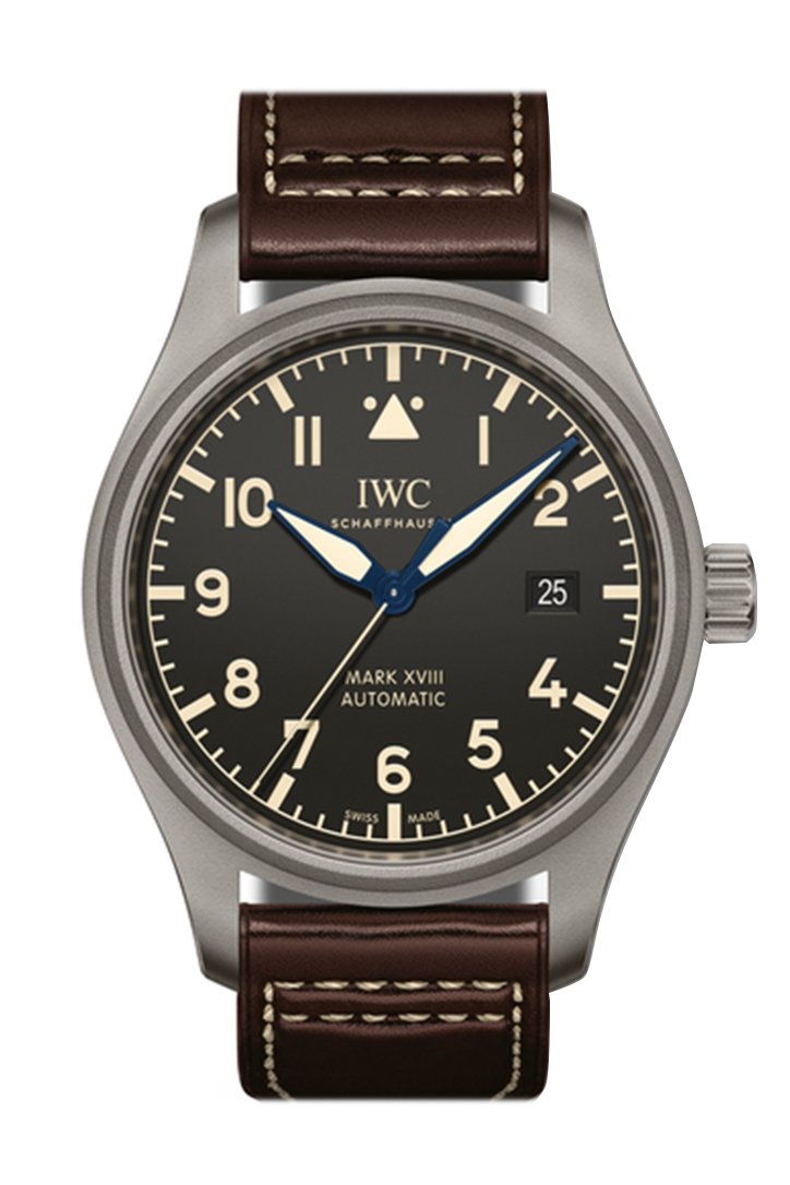 IWC Pilot Mark XVIII Heritage Titanium Automatic Men's Watch IW327006(1:1 replica)