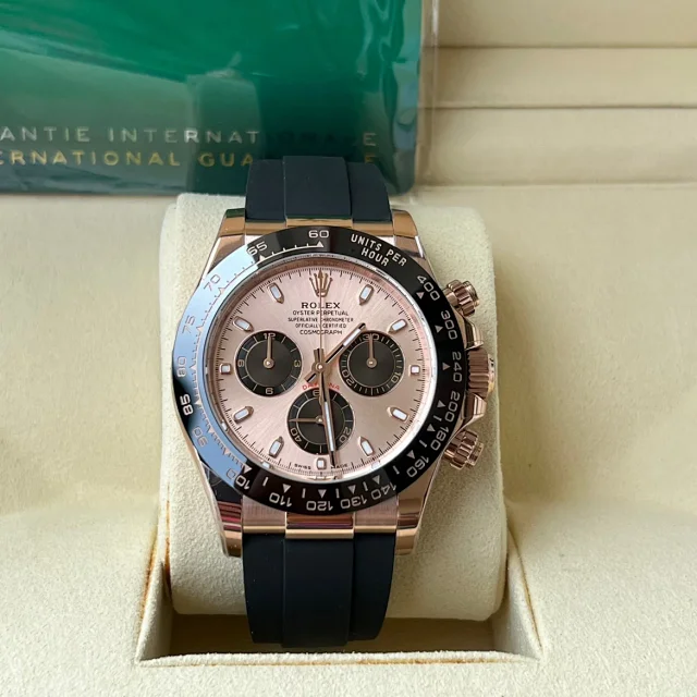 Rolex Cosmograph Daytona 40mm, 18k Everose Gold, Ref# 126515ln-0006(1:1 replica)