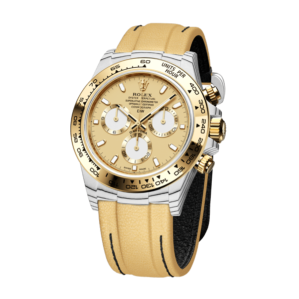 ROLEX Diw Daytona quartz fiber golden essence 40mm oyster black(1:1 replica)