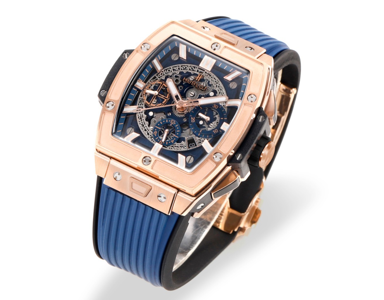 Hublot Spirit of Big Bang Textured Rubber Strap(1:1 replica)