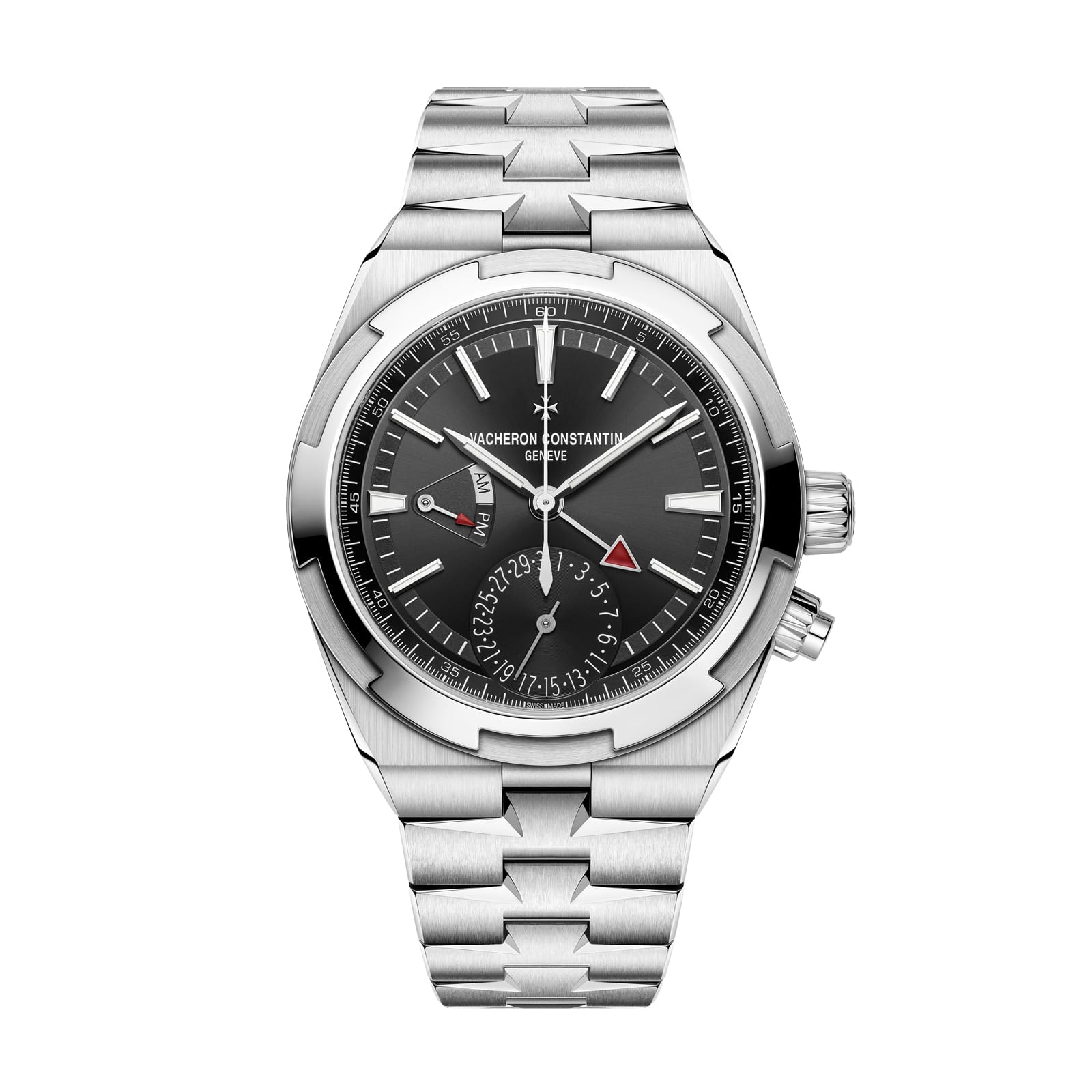 Replica Watches Fake Vacheron Constantin Overseas dual time 41 MM STEEL(1:1 replica)