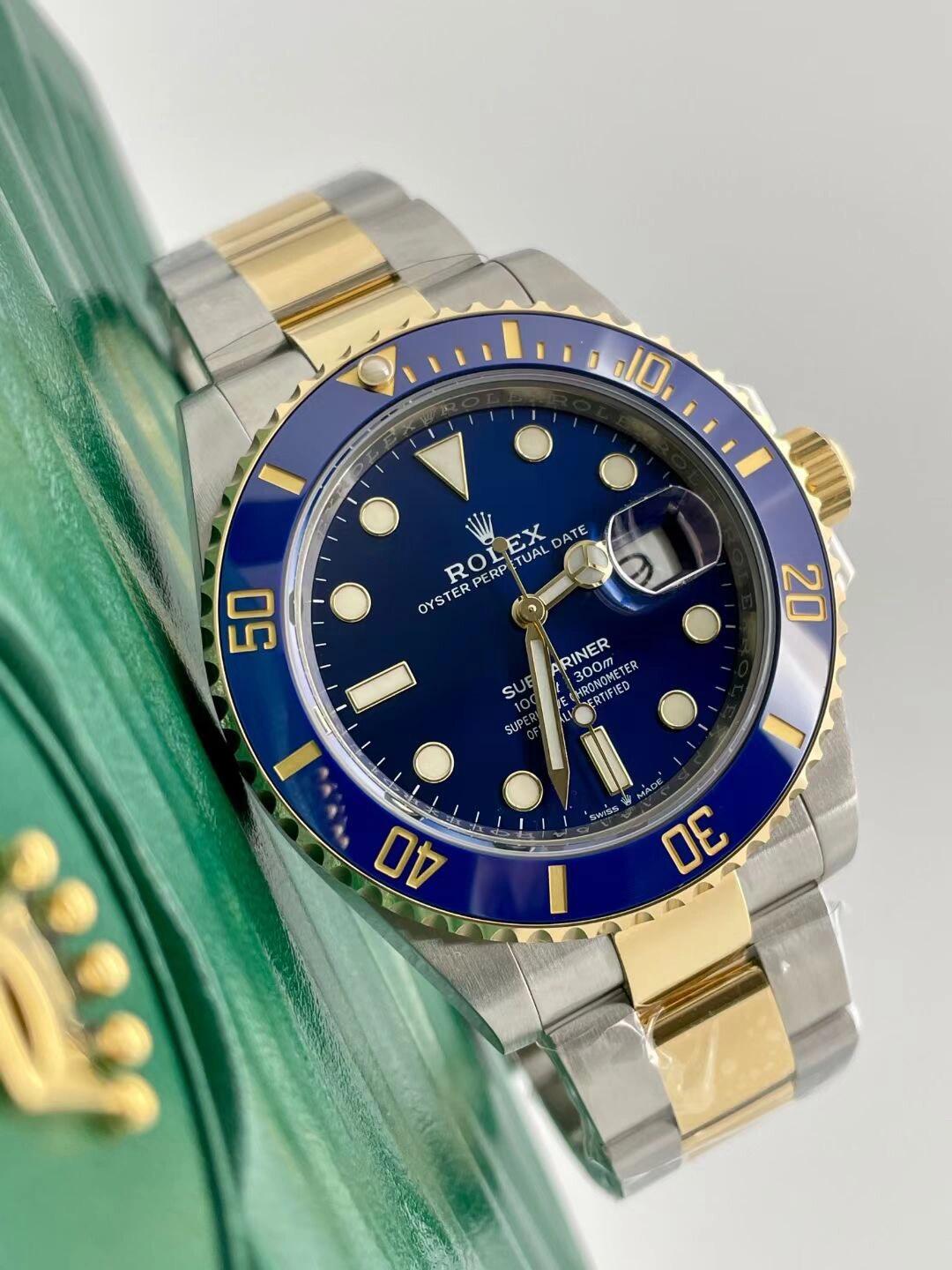 Rolex Submariner M126613LB-0002 Blue Gold 41MM(1:1 replica)