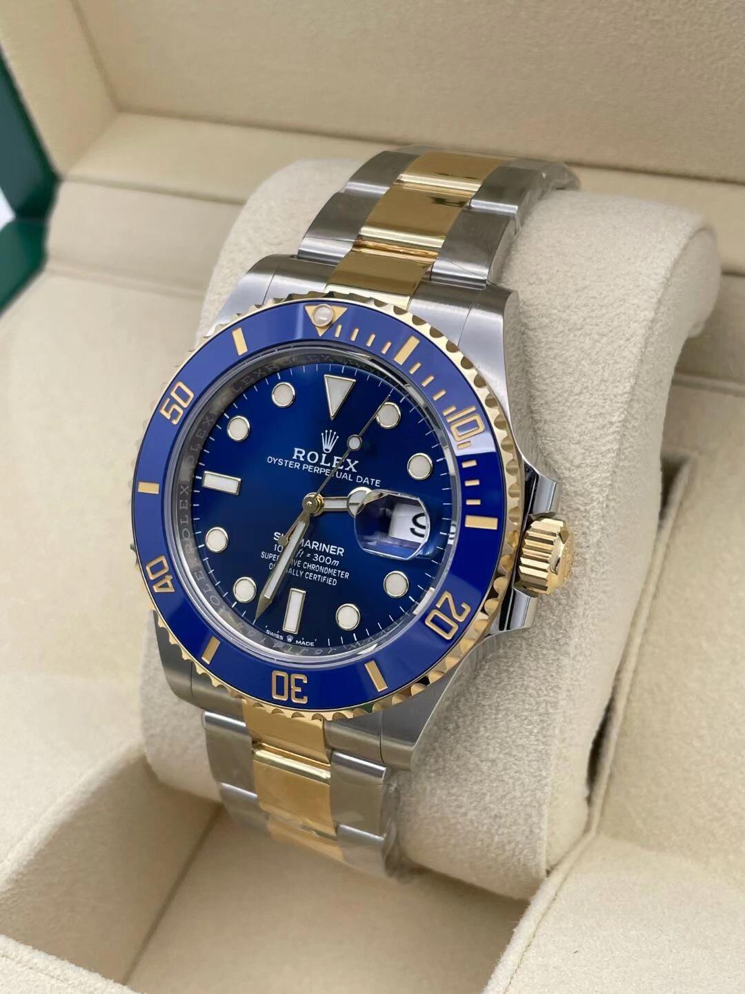 Rolex Submariner M126613LB-0002 Blue Gold 41MM(1:1 replica)