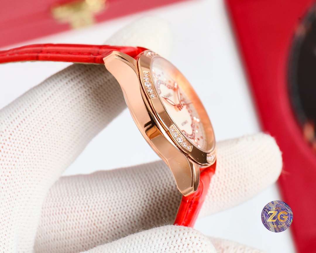 CHANEL Fine Women's Watch Diameter 35mm - Red(1:1 replica)