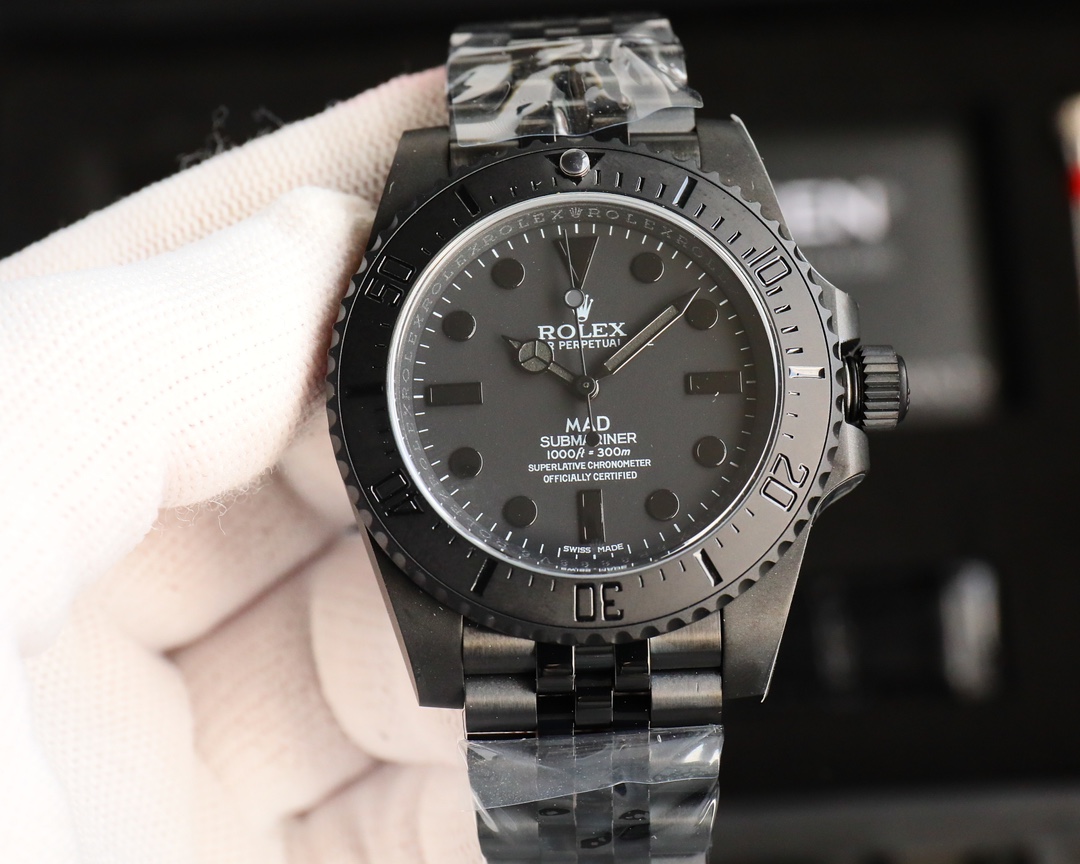 Rolex Dark Legend Submariner - DLC Black Finish - 40MM(1:1 replica)