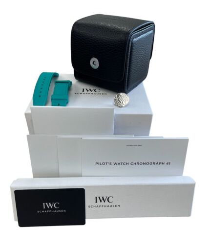 IWC Pilot Chronograph AMG MERCEDES Petronas IW388108 41mm Titanium B+P(1:1 replica)