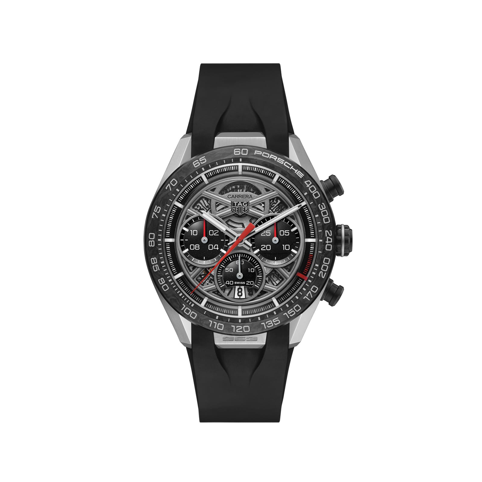 TAG Heuer Replica Watch Carrera Chronograph X Porsche 963 Automatic 44 mm Steel(1:1 replica)
