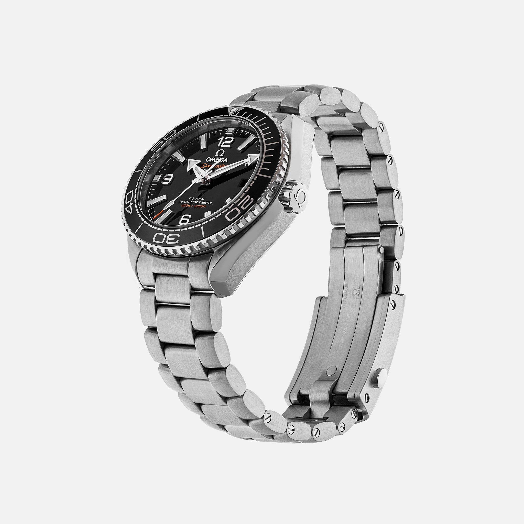 Seamaster Planet Ocean 600M Co-Axial Master Chronometer 39.5mm Black Dial On Bracelet(1:1 replica)