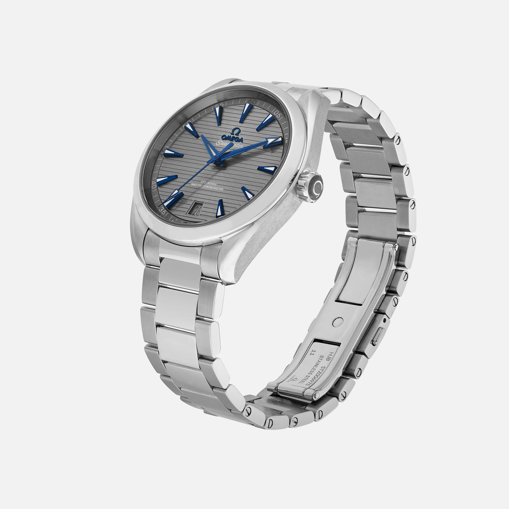 Seamaster Aqua Terra 150M Co-Axial Master Chronometer 41mm Grey Dial On Bracelet(1:1 replica)