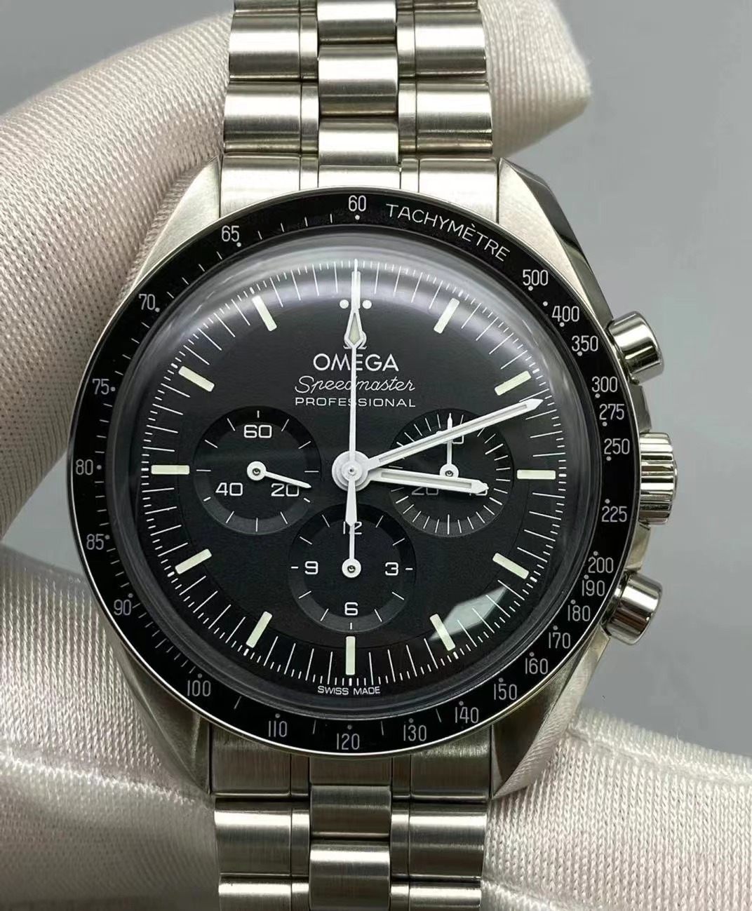 OMEGA Omega Speedmaster Series Moon Watch Master Chronometer Black Stainless Steel 42mm310.30.42.50.01.001(1:1 replica)